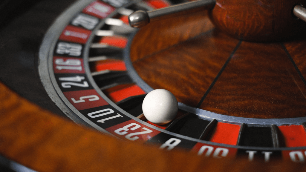 image of a casino roulette