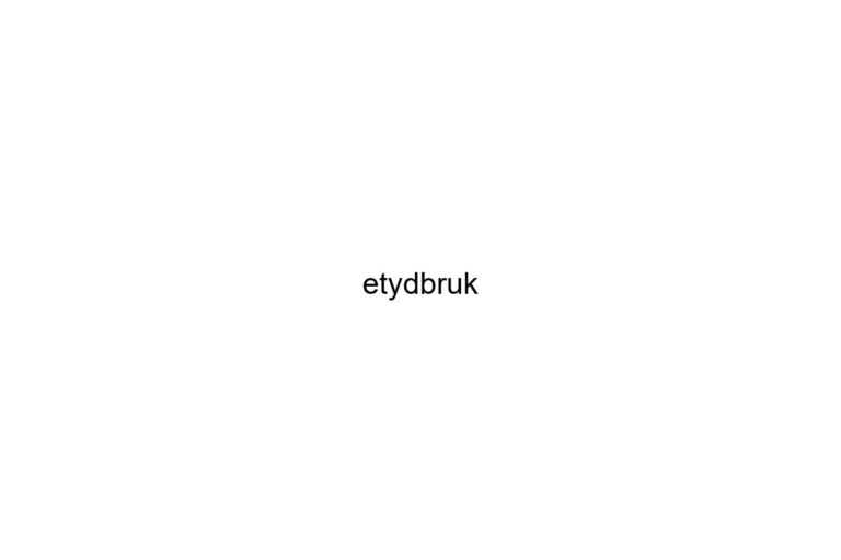 etydbruk