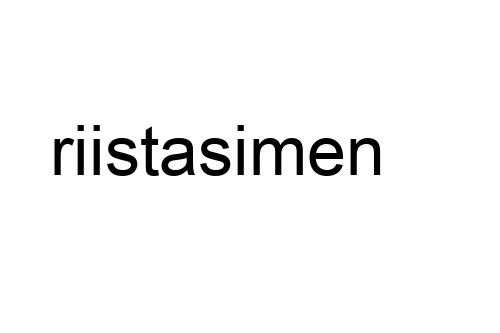 riistasimen