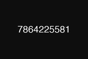 7864225581
