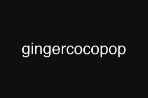 gingercocopop