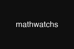 mathwatchs
