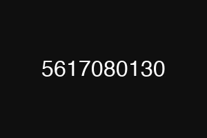 5617080130