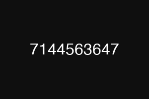 7144563647