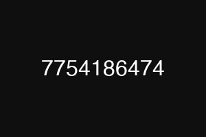 7754186474
