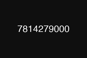 7814279000