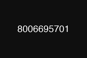 8006695701